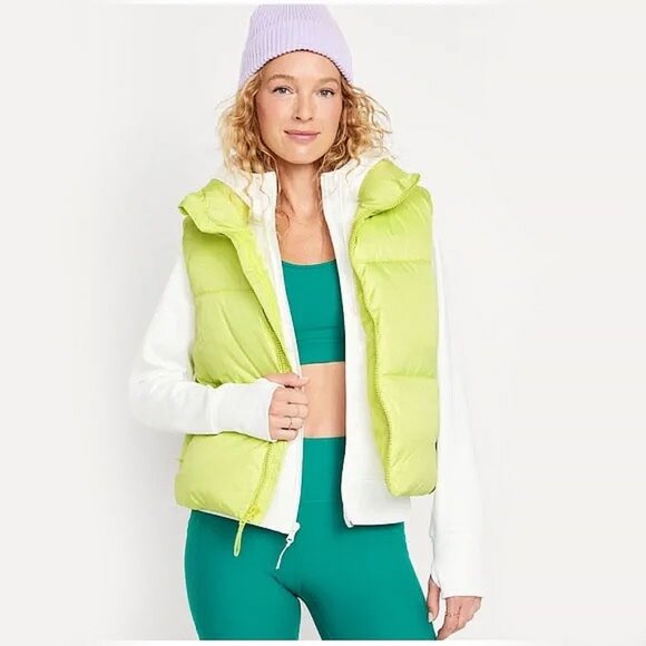 Old Navy Puff Vest - Picture 3 of 11